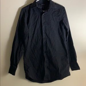 Apt. 9 Men’s Slim Fit Black Dress Shirt S